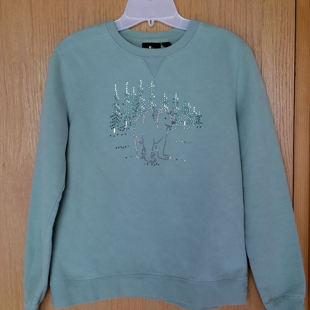 Cozy polar bear themed fleece shirt